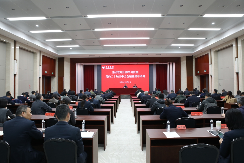 集團(tuán)組織開展集團(tuán)管理干部學(xué)習(xí)貫徹黨的二十屆三中全會(huì)精神集中培訓(xùn)